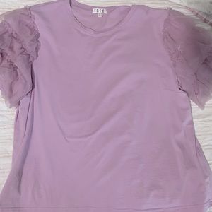 TCEC lavender blouse